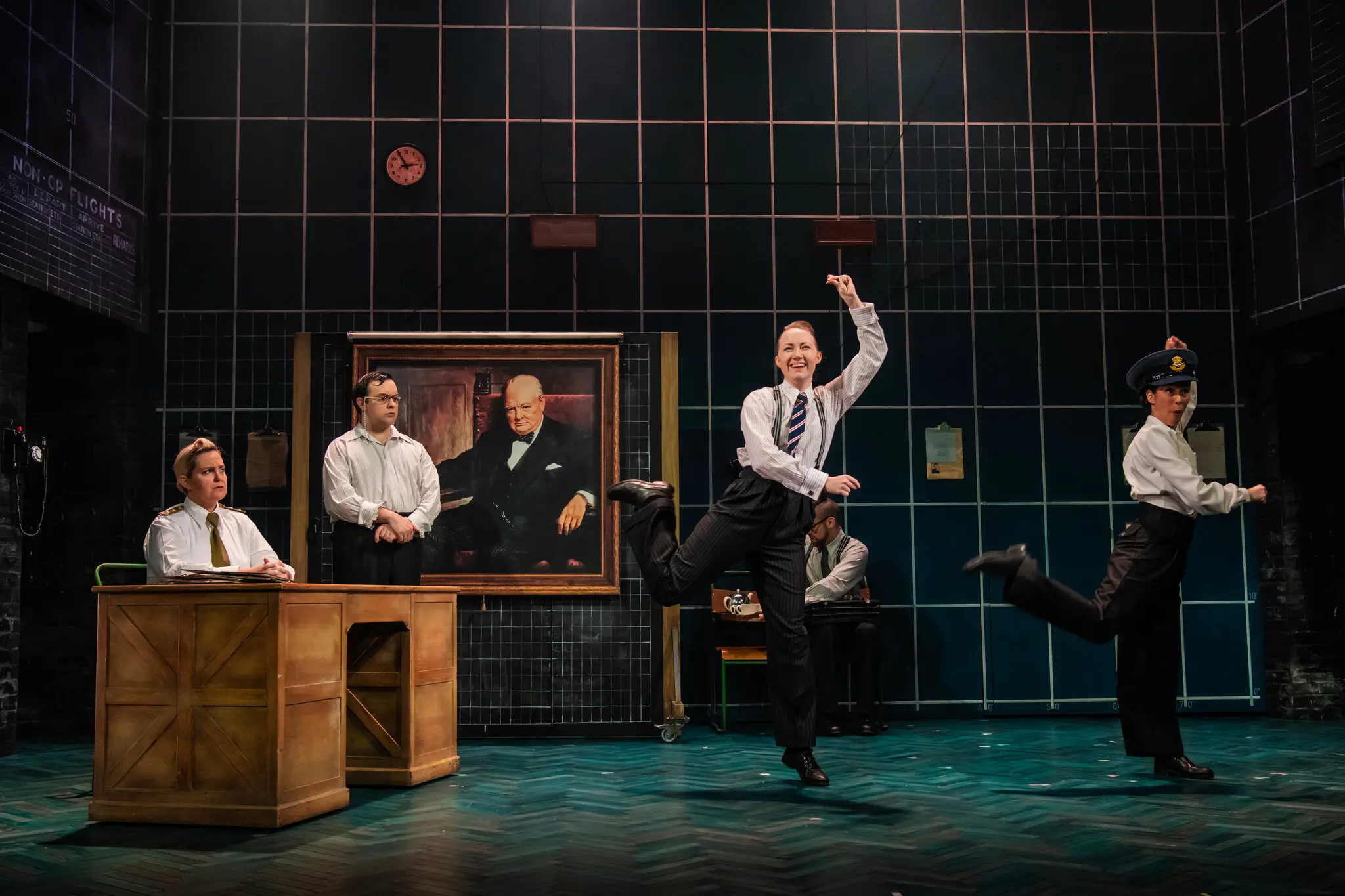 Operation Mincemeat Broadway show production photo