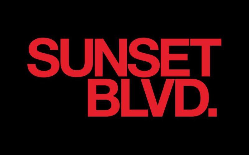 Sunset Blvd. Broadway show key art