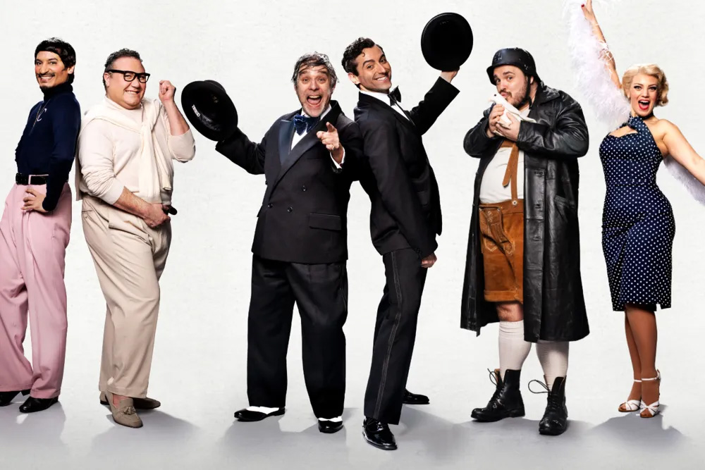 Lead cast for The Producers