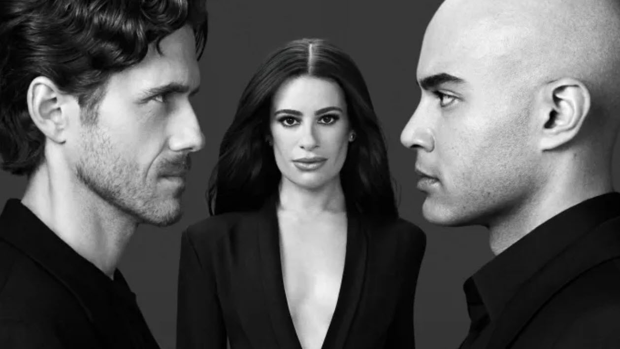  Aaron Tveit, Lea Michele, Nicholas Christopher, 'Chess'